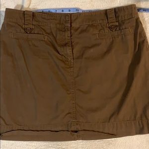 Brown Loft skirt